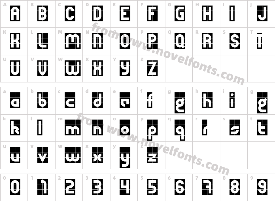 Nepos DemoCharacter Map