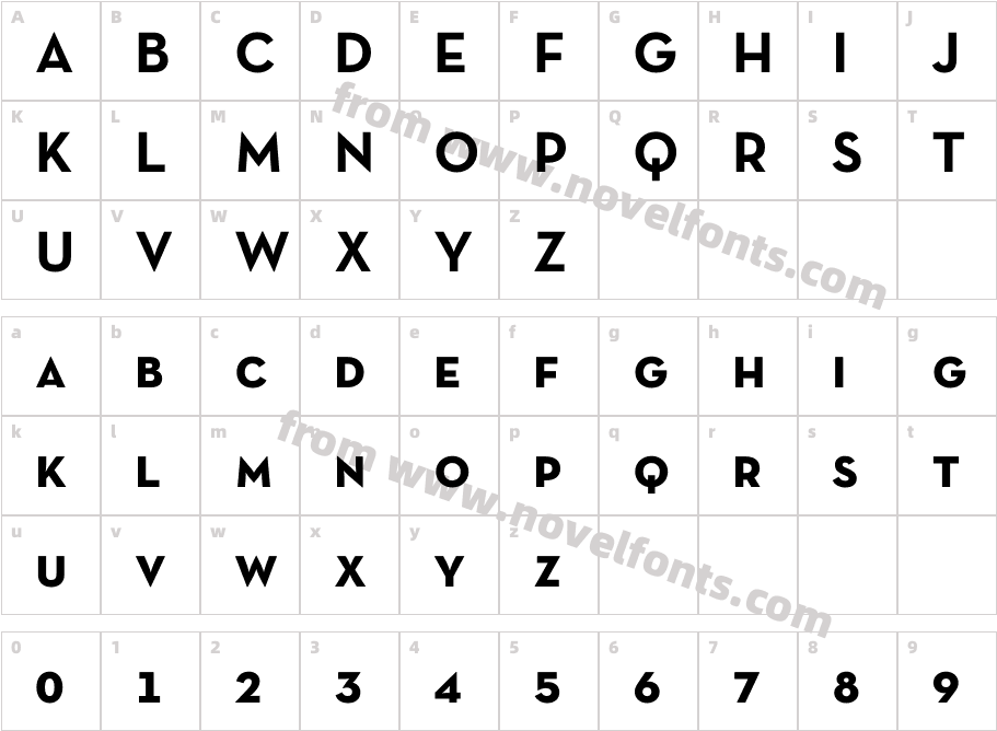 Neutra TextTF BoldSC AltCharacter Map