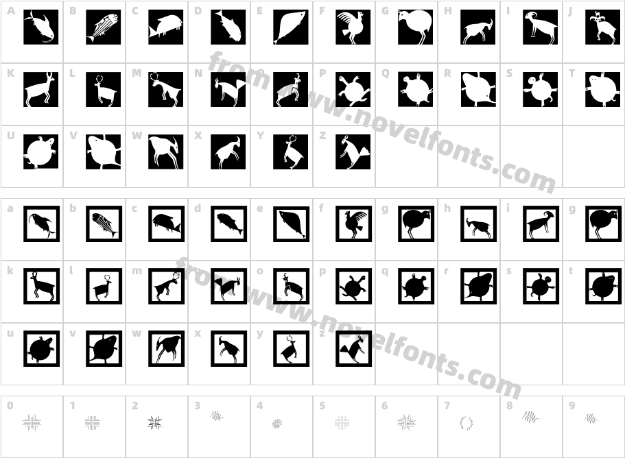 New Cave Drawings DreiCharacter Map