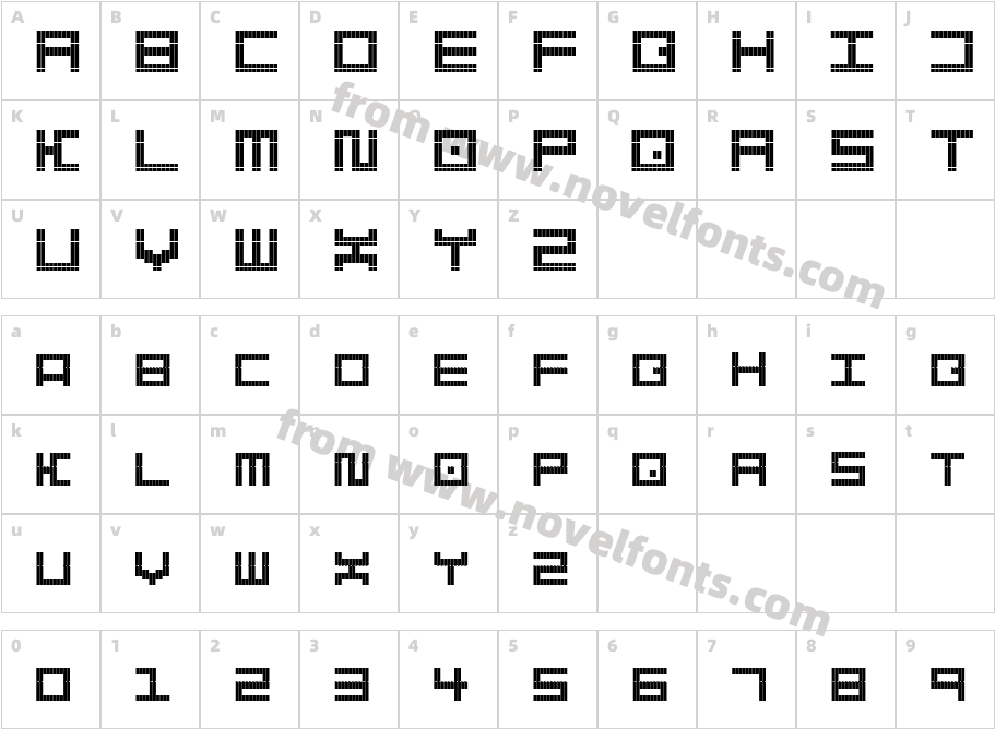 New Unicode FontCharacter Map