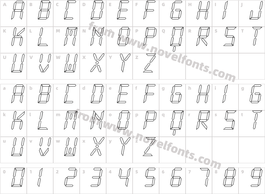 New X Digital tfb HollowCharacter Map