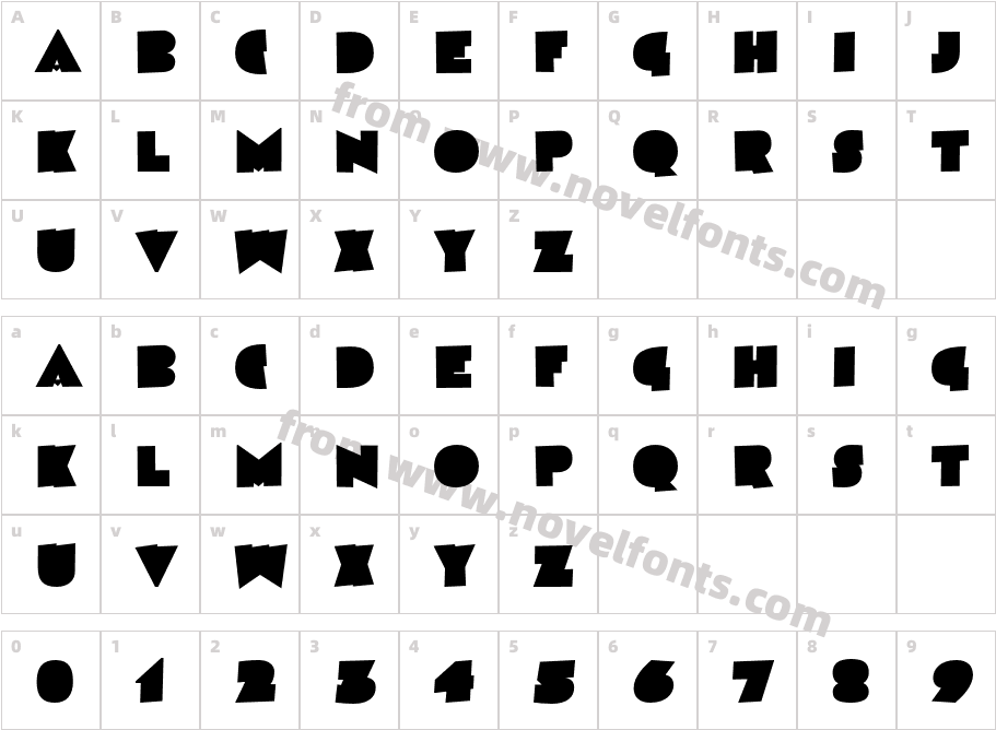 New Year2013Character Map