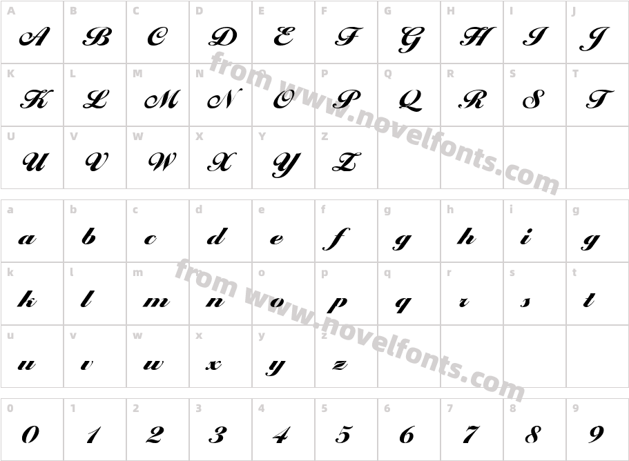 Nicholas Becker BlackCharacter Map