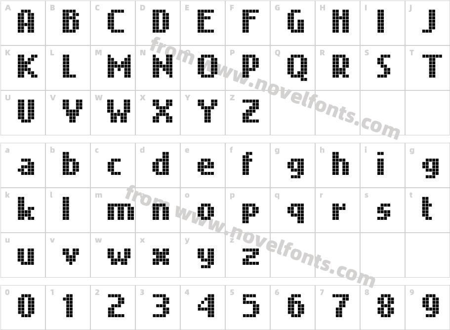 Nokian2Character Map