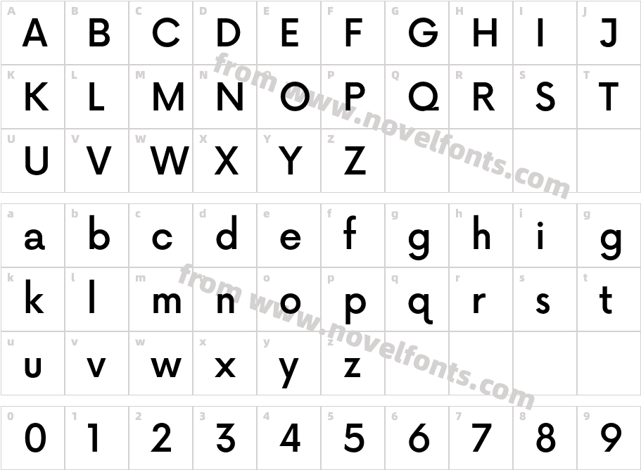 Now Alt MediumCharacter Map