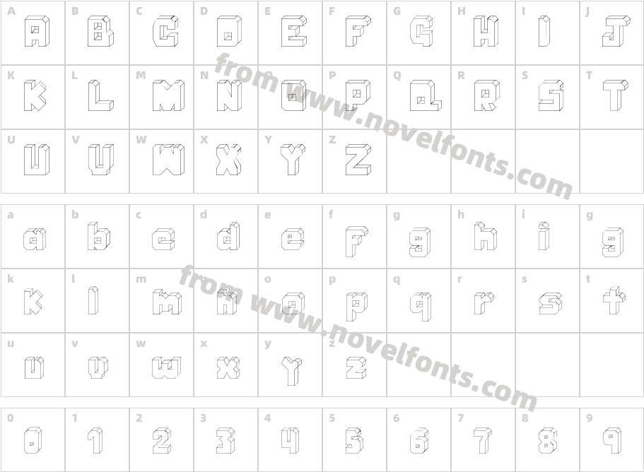 BodoqueCharacter Map