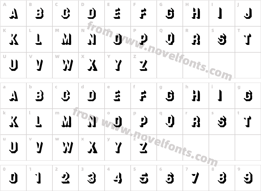 ODEON DROPCharacter Map