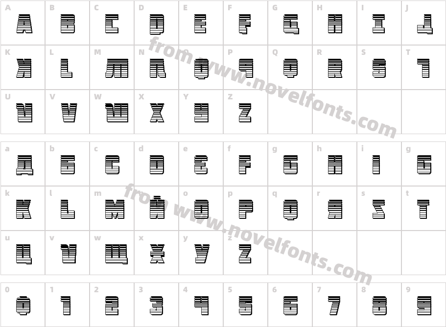 October Guard Chrome RegularCharacter Map