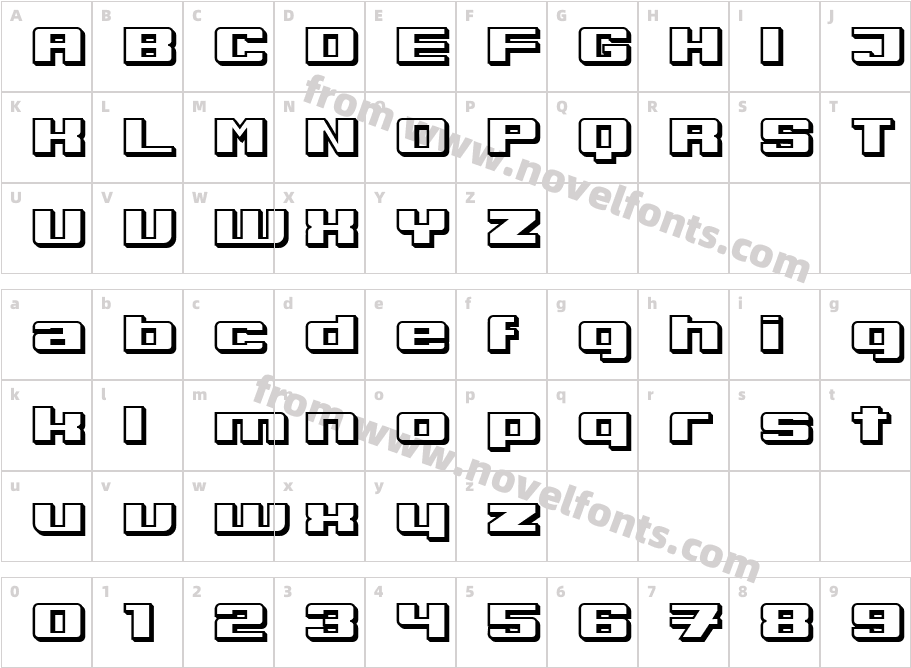 Boeotia NormalCharacter Map