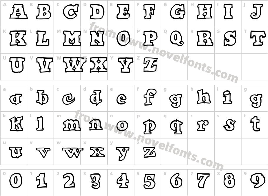 Ode 2 Paste UpCharacter Map