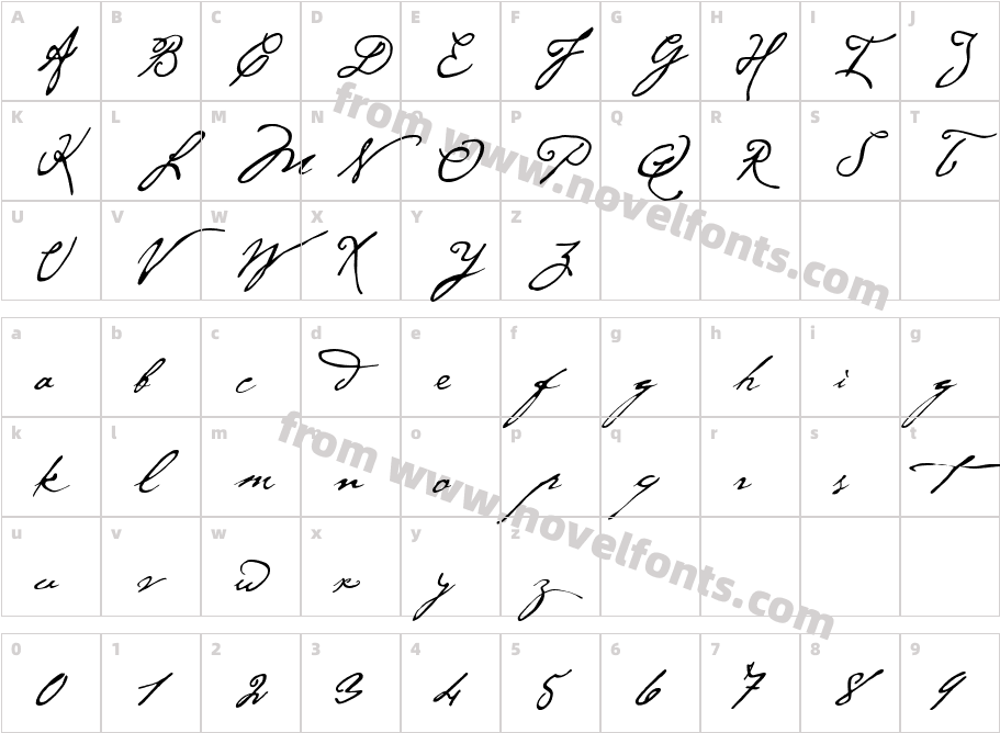 P22 Cezanne ProCharacter Map