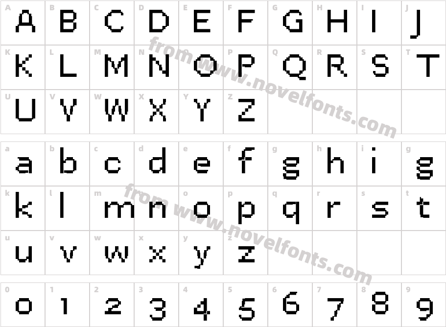 PF Easta SevenCharacter Map