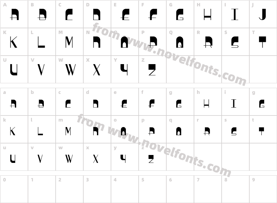 BoldyHeadCharacter Map