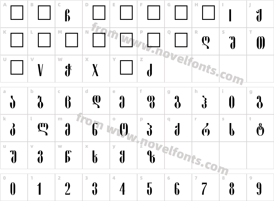 Pakizy MtaCharacter Map