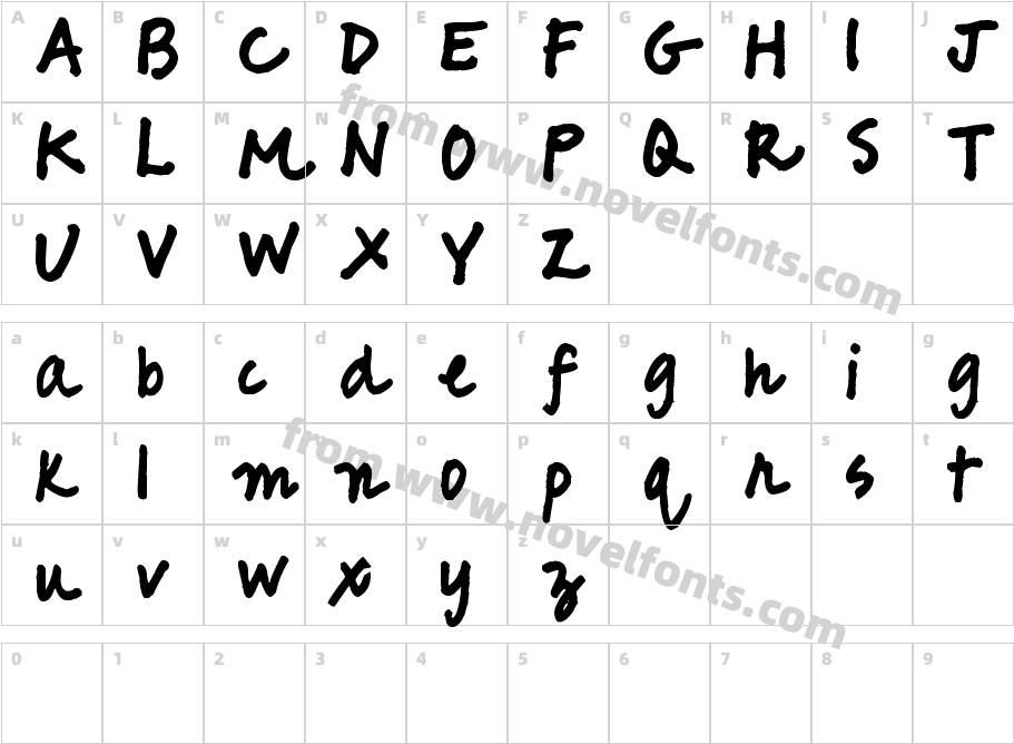 Pea FriendCharacter Map