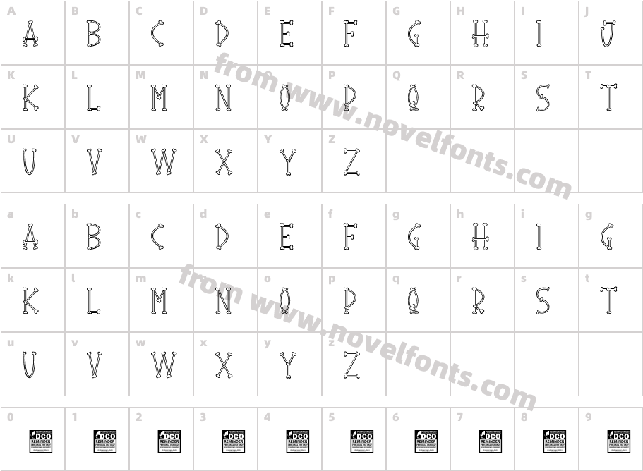 Bone Sticks_PersonalUseOnlyCharacter Map