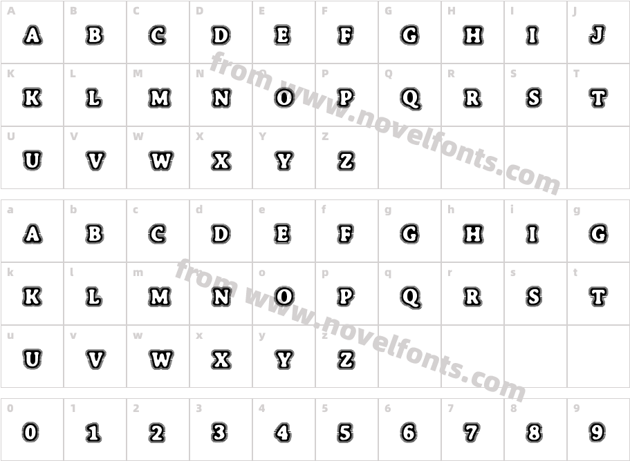 BoneHymieCharacter Map