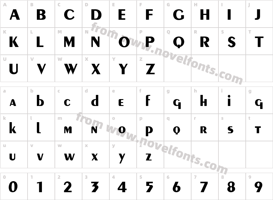 Penguin Russ LightCharacter Map