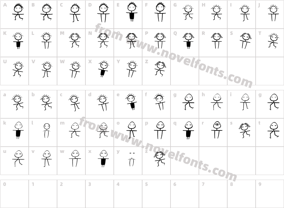 Persona RondoCharacter Map