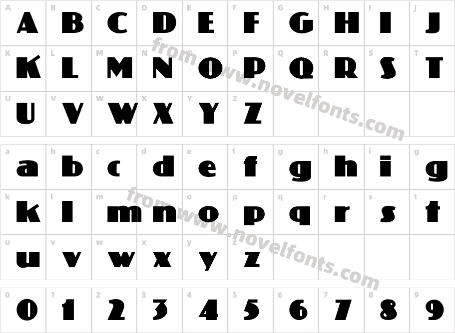 Phatt PhreddyNFCharacter Map