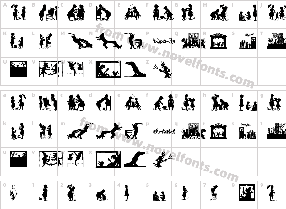 Playing ChildrenCharacter Map