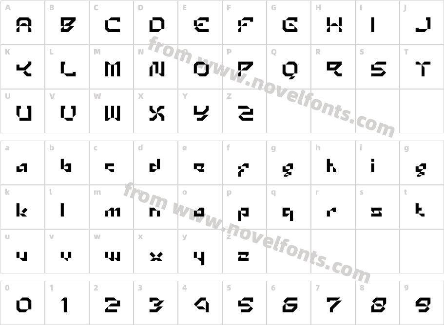 PmagrafiaCharacter Map