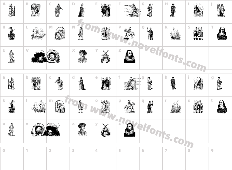 Point To PointCharacter Map