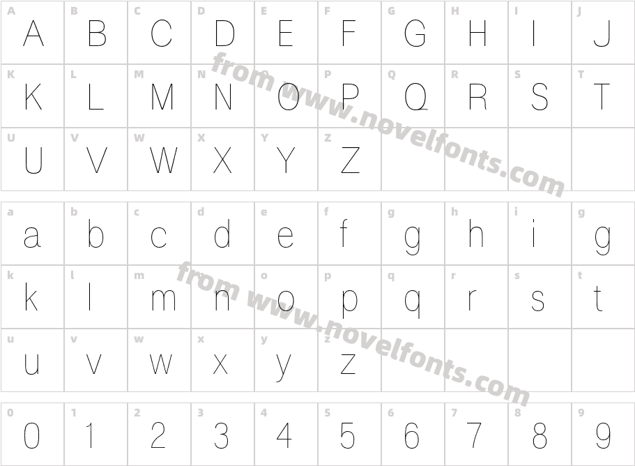 Polt Ultra LightCharacter Map