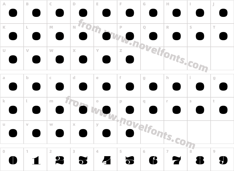 Pompadour BlackCharacter Map