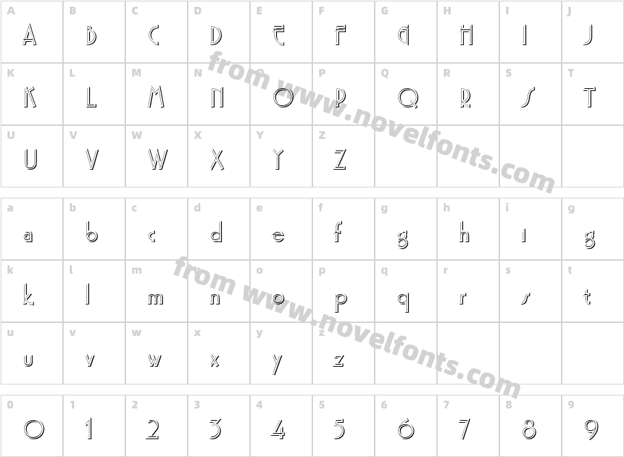 Premier Onl ShaDCharacter Map