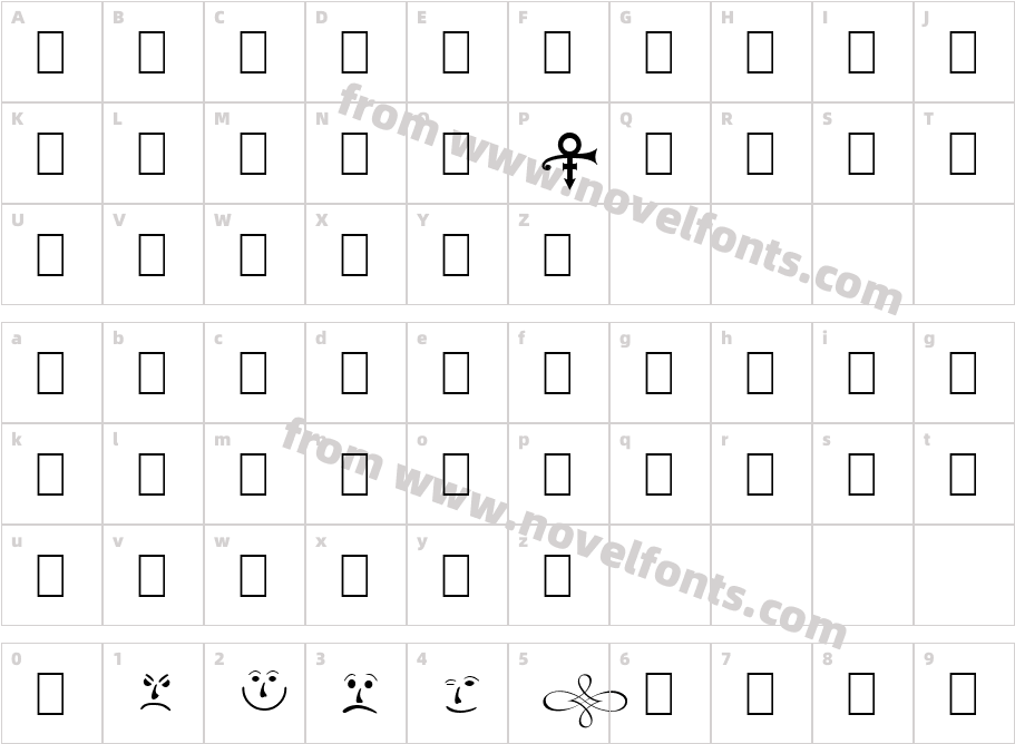 Prince NormalCharacter Map