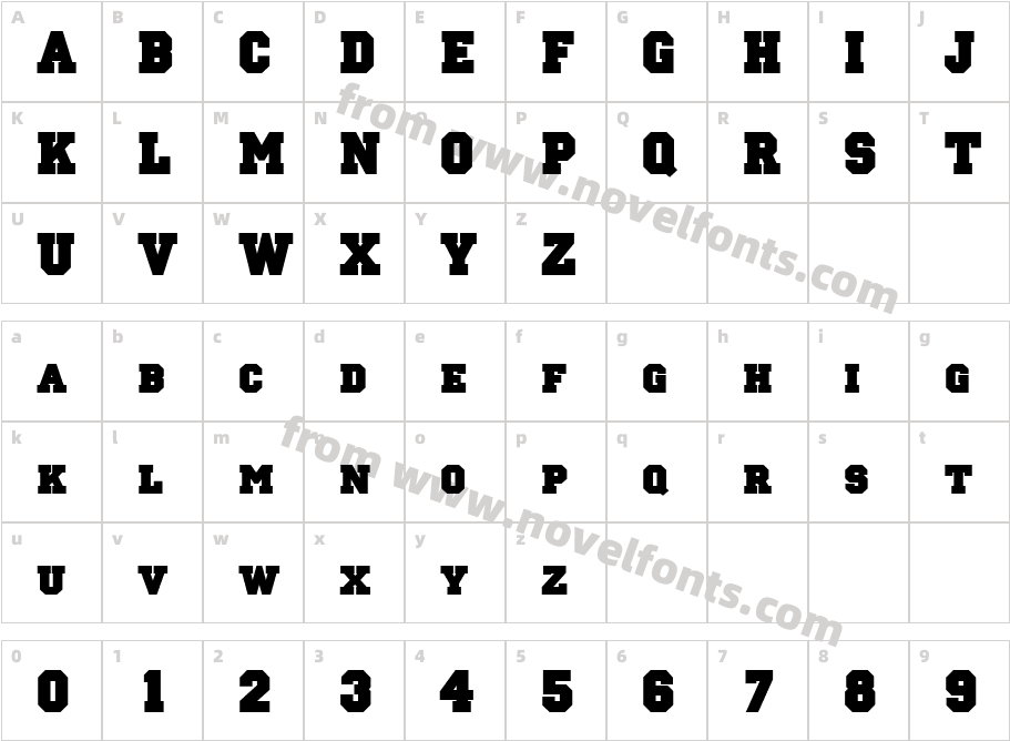 Principal Solid RegularCharacter Map