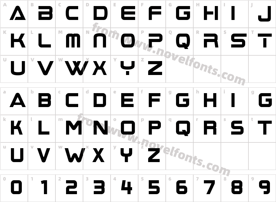 BoomBox 2Character Map