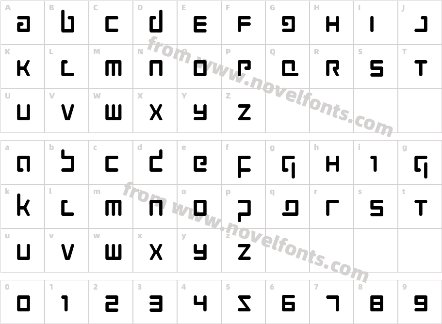 ProkofievCharacter Map