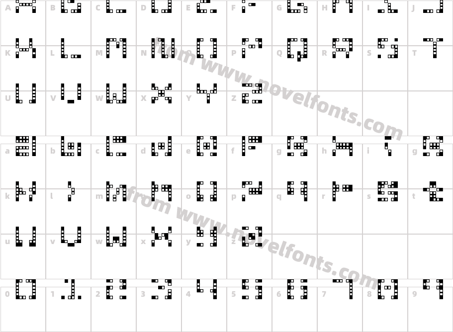 Puzzled RegularCharacter Map