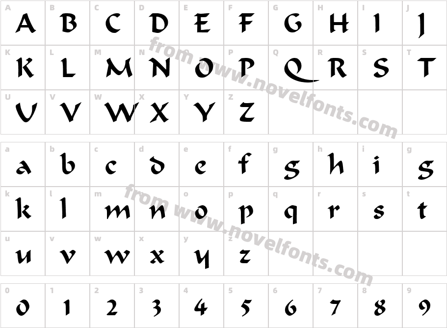 QK IndigoCharacter Map