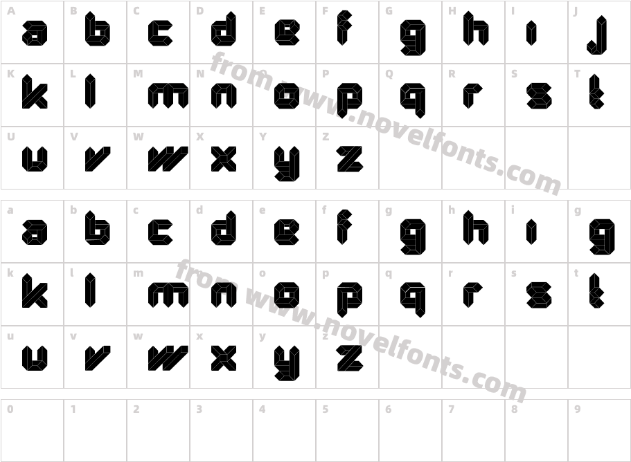 Quad-UltraCharacter Map