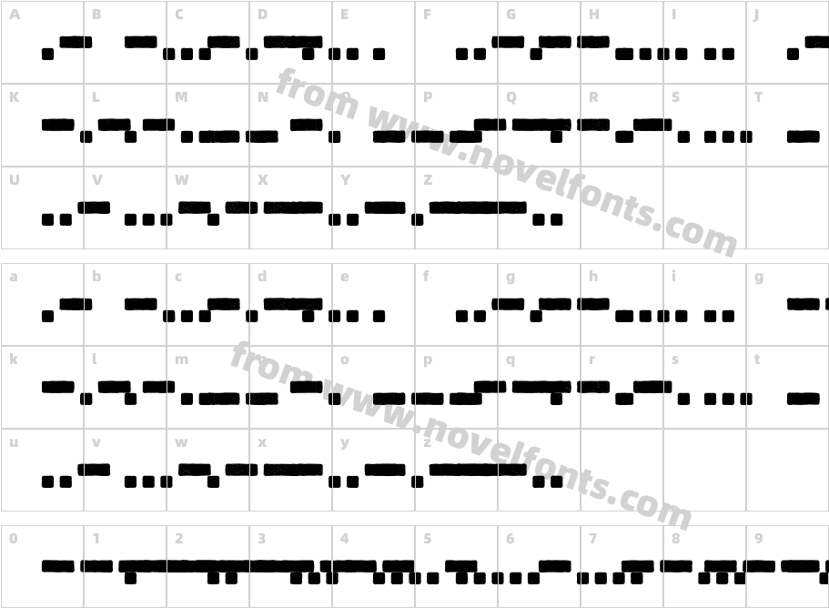 Bootcamp MorsecodeCharacter Map