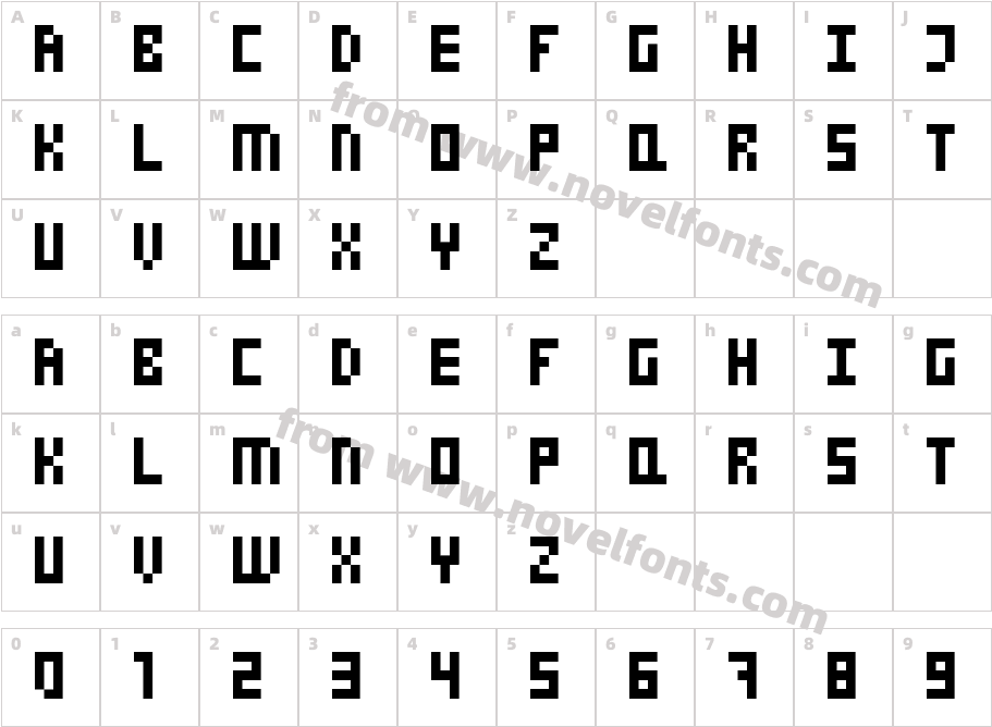 Quark NormalCharacter Map