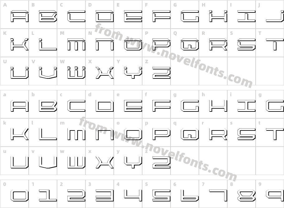 QuickTech ShadowCharacter Map