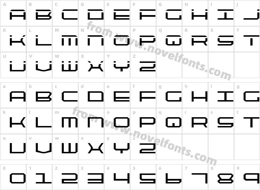 Quick TechCharacter Map