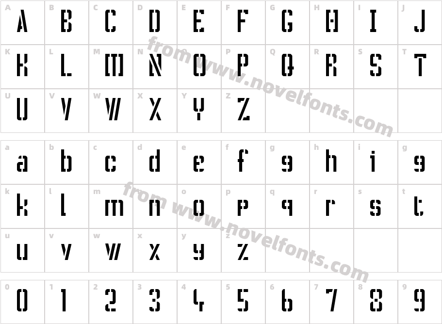 !CRASSROOTSOFLCharacter Map