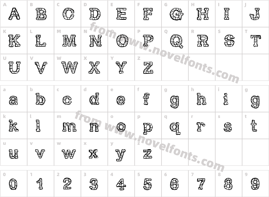 RHBrickhausProto-VERTEBRACharacter Map