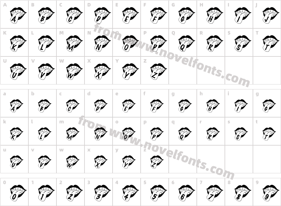 RM MouthyCharacter Map