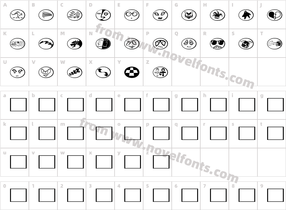 Radbats 3Character Map