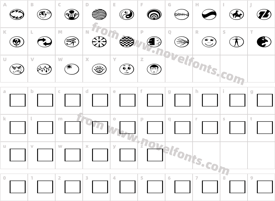 Radbats 4Character Map