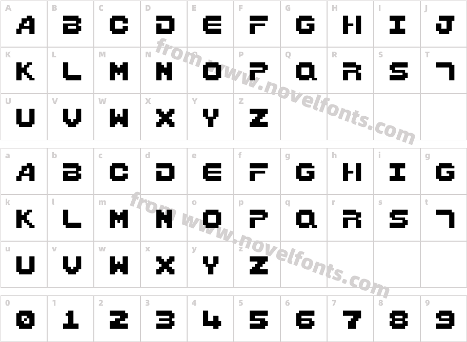 BorderspriteCharacter Map