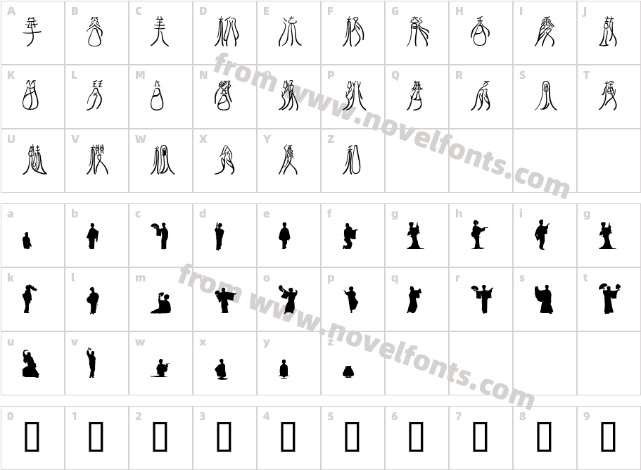 Raffine SymbolCharacter Map