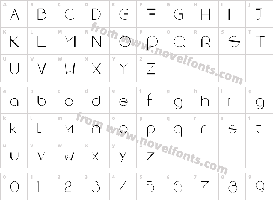 RebornXCharacter Map