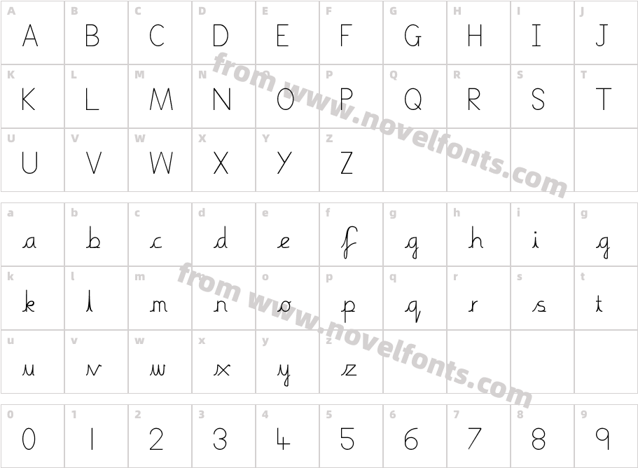 Boring BoringCharacter Map